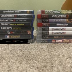 PS4 And PS3 Games PICK UP ONLY 