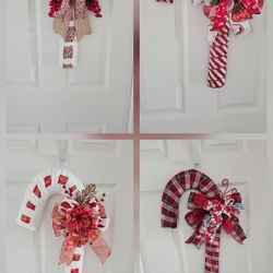 Candy Cane Wreaths $20 Ea