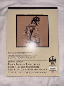 Brown Recycled Rough Sketchpad