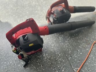 Two Lawn blowers