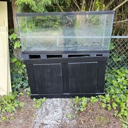 55 Gallon Terrarium And Stand