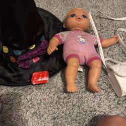 A Baby And A Poppet And A Witch Hat And A Little Purse