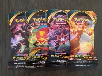 Pokémon Darkness Ablaze Art Work Set