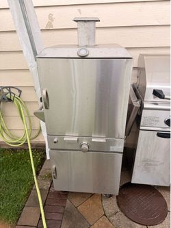 Stainless steel smoker