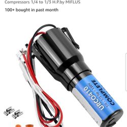 Solid State Relay Overload Start Capacitor Combination 3-in-1 Hard Start Capacitor Kit for Refrigerators