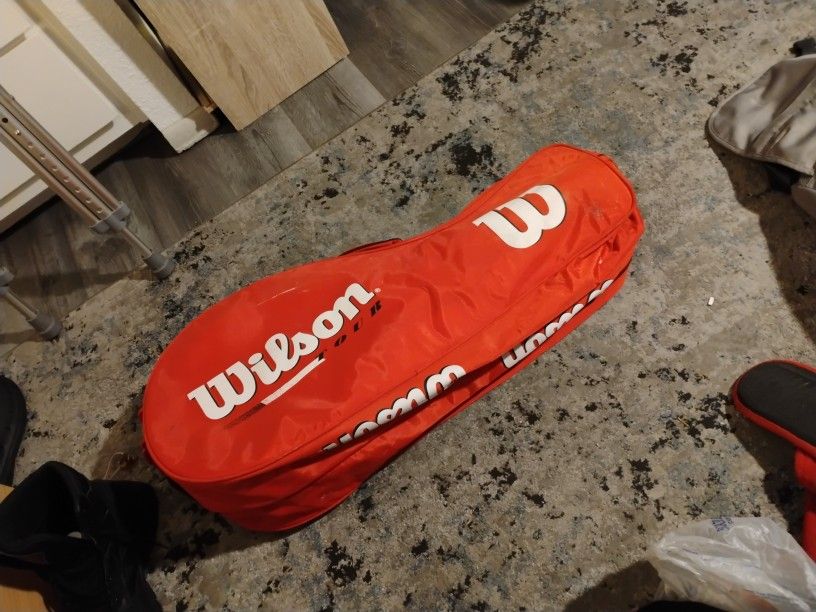 4 Wilson Tennis Rackets An 8 Wilson Balls