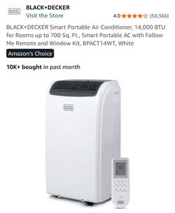 Black & Decker Smart Portable Air Conditioner 14,000 BTU