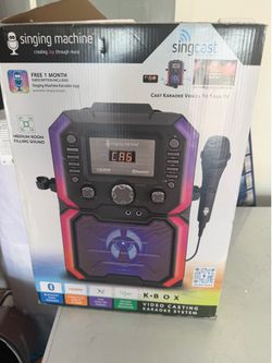 Video casting karaoke