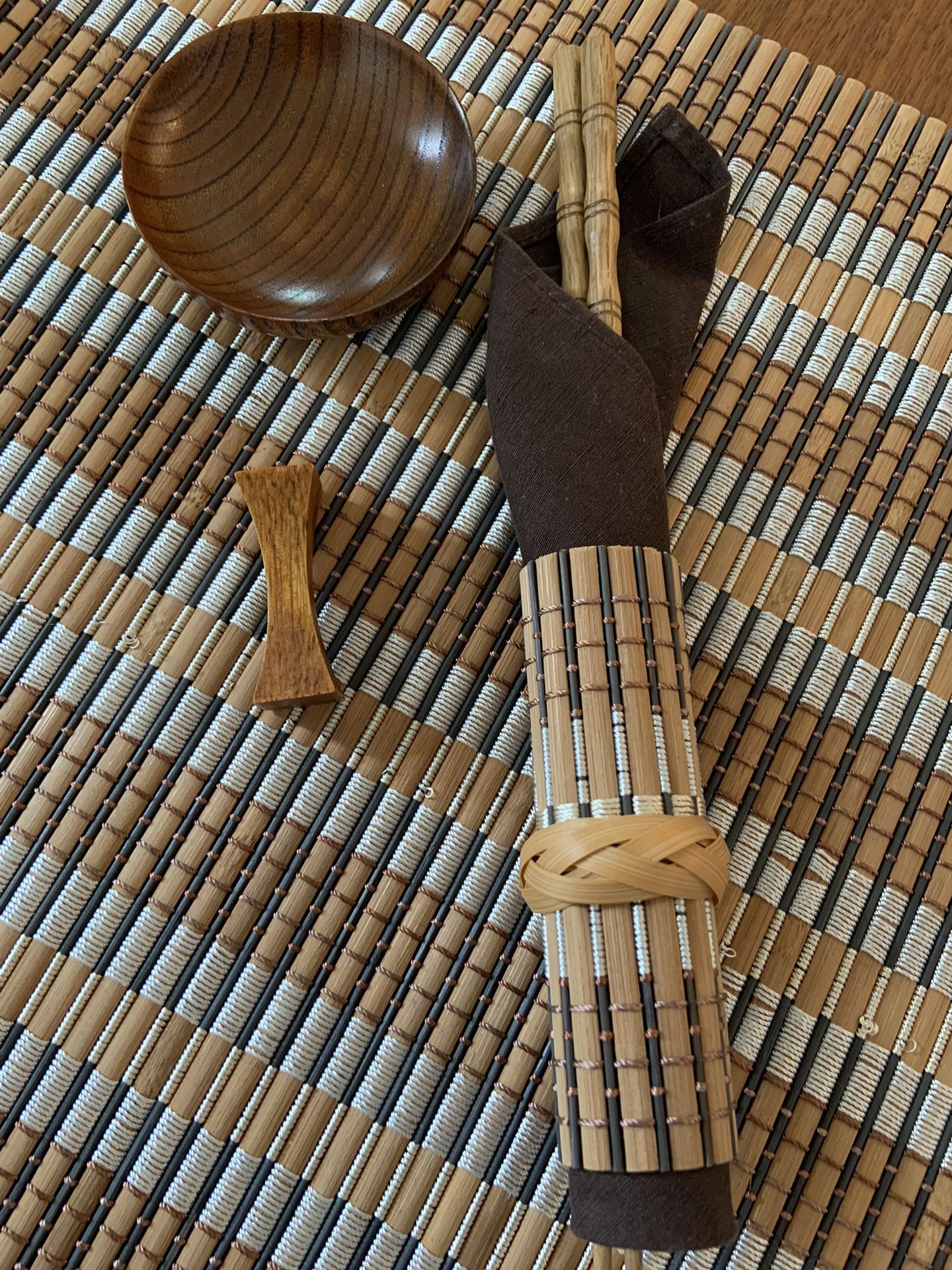 Bamboo Placemat Settings