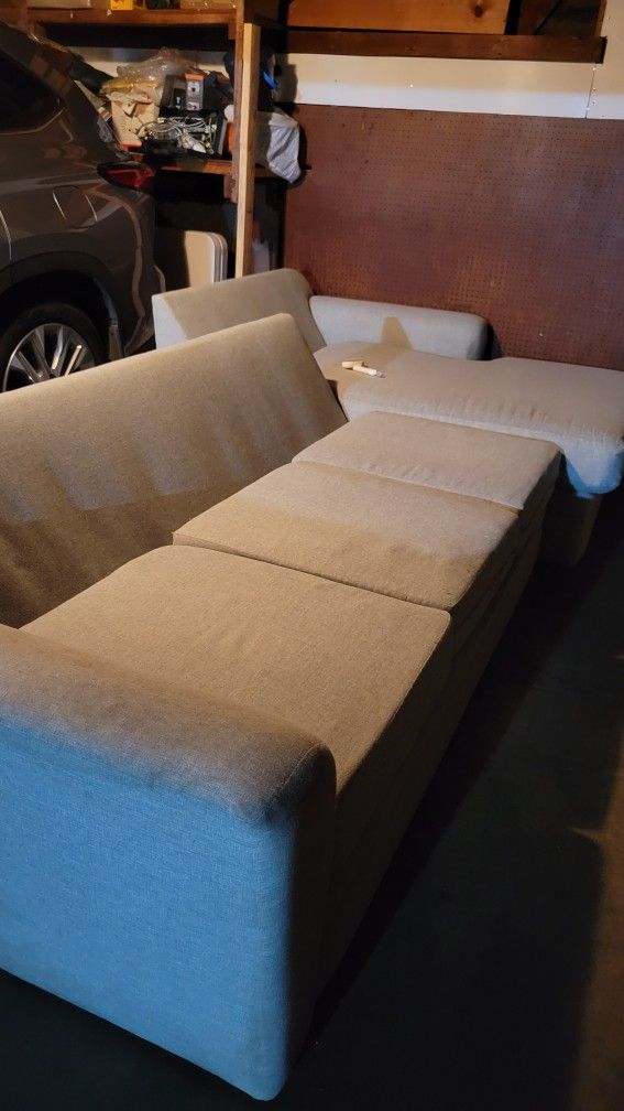 Sofa With Chaise - 4 Seaters