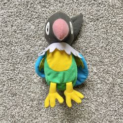 Pokémon Chatot Bean Plush Figure - Jakks Pacific Nintendo 