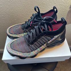 Nike Air Vapormax Flyknit 2 “Black/Multicolor” 8W [With Box]