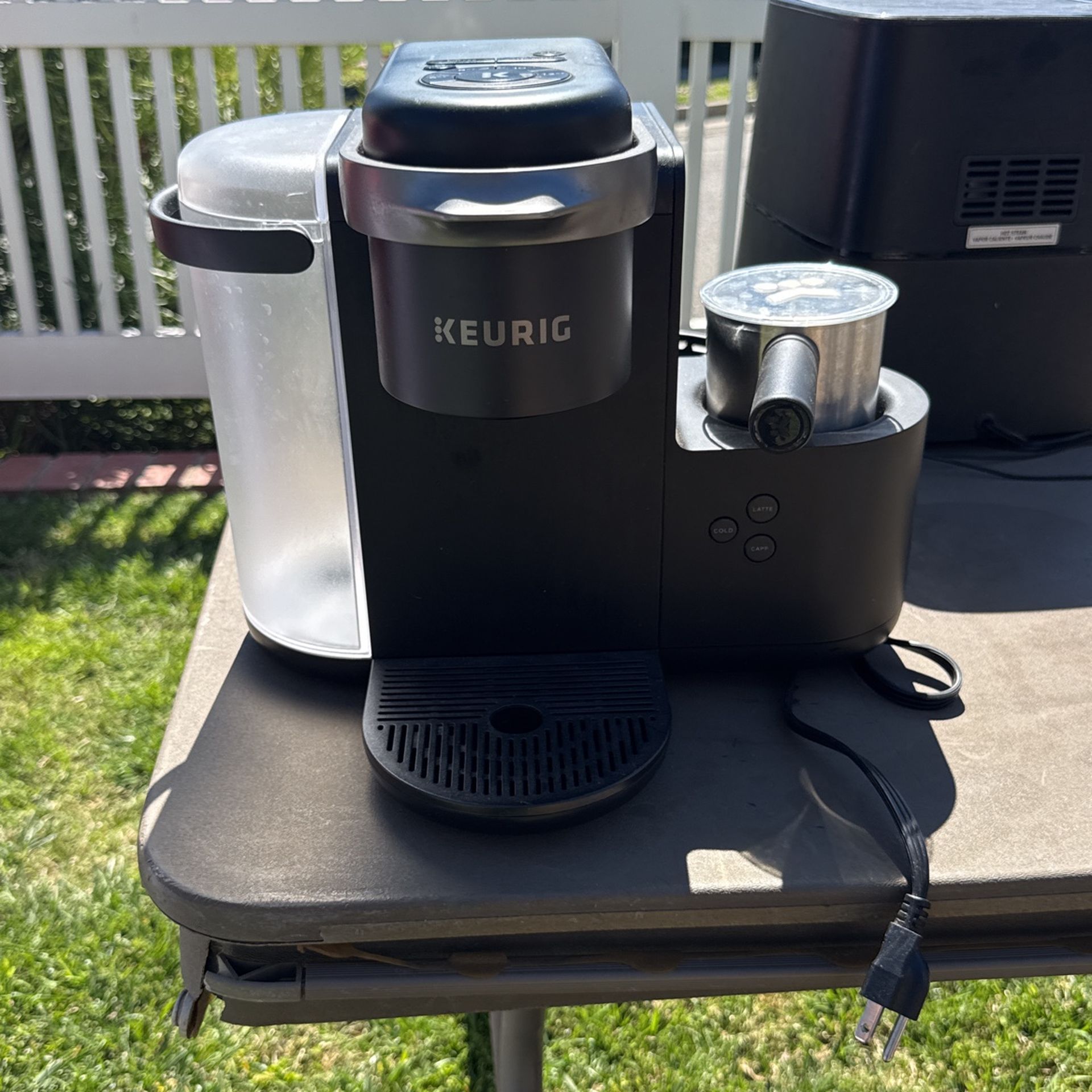 Coffee Maker Cafe Keurig Fridge Keurig K Cafe Single Serve K Cup