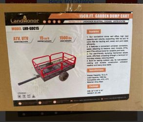 New garden Dump Cart