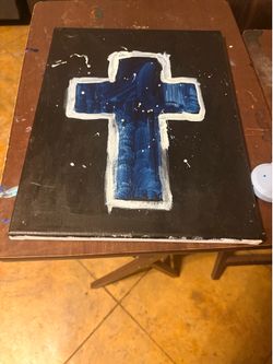Cross painting.