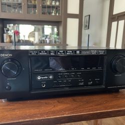 Denon AVR-S720W Receiver w/ 2 Free Speakers