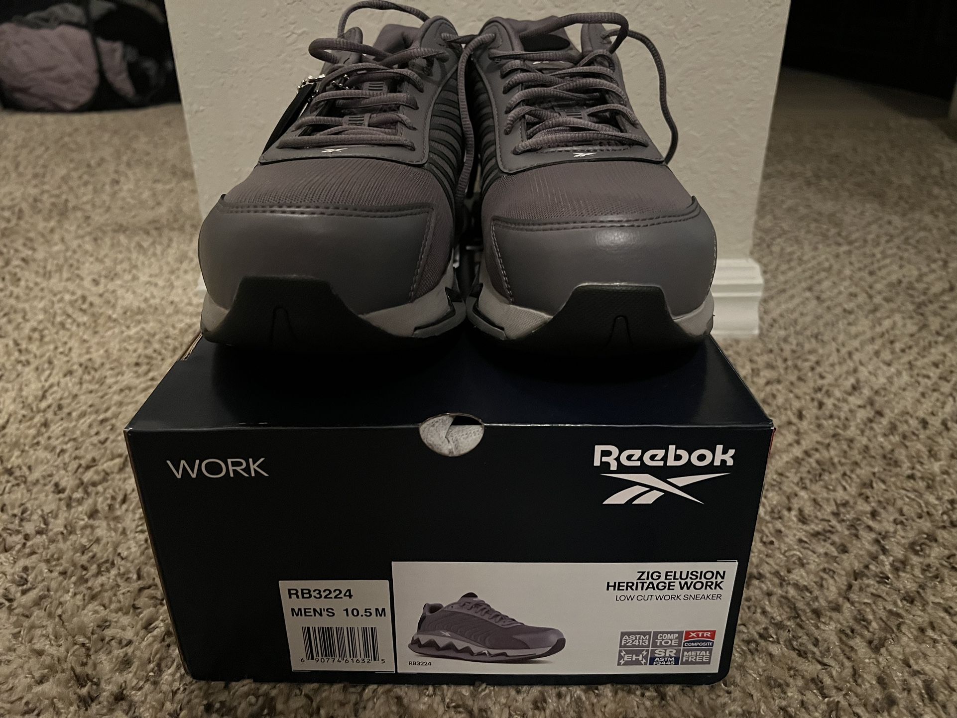 Safety Shoes Reebok New Size 10.5