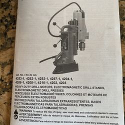 Heavy Duty Drill Motor, Electromagnetic Drill Presses