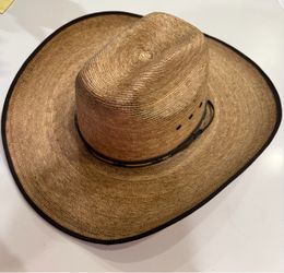 Jason Aldean Straw Cowboy Hat Wide Brim