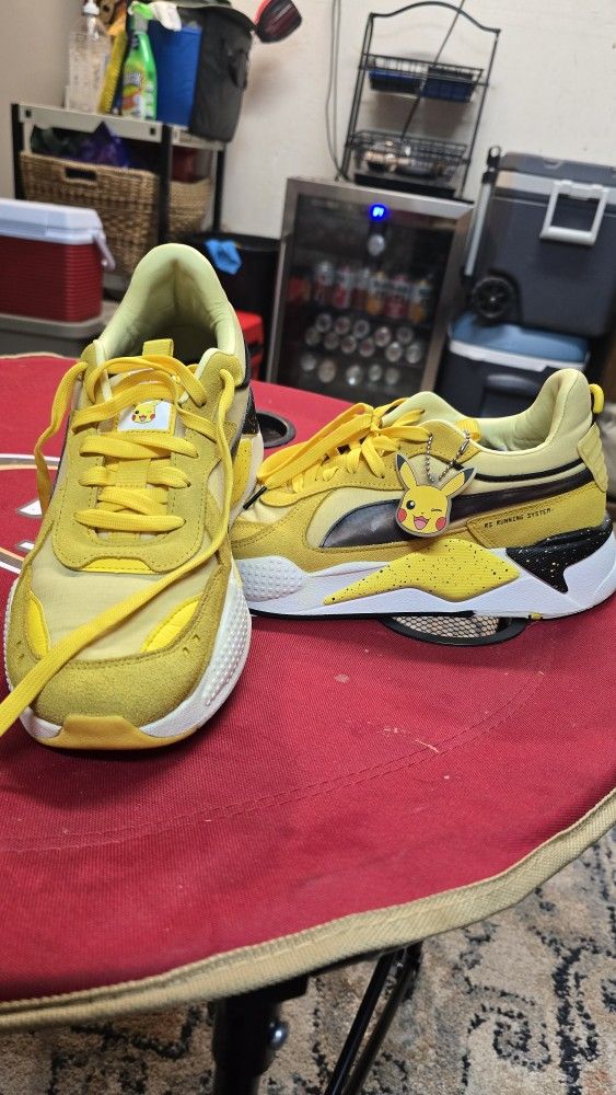 PUMA Pokémon x RS-X Pikachu SIZE 10.5 US