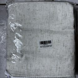 NEW Linen-Look Total Blackout Curtain Panels - 52" × 84" - Pair