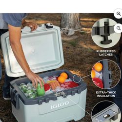 Igloo 50 QT Overland Ice Chest Cooler, Green 