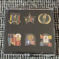 *NEW IN BOX* Exclusive Pin Set United States Olympics Committee Atlanta