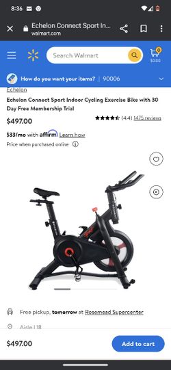 Echelon Sport Stationary Bike