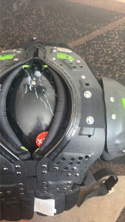 Football pads nd helmet
