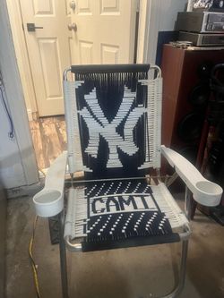 Custom Chair NY Yankees