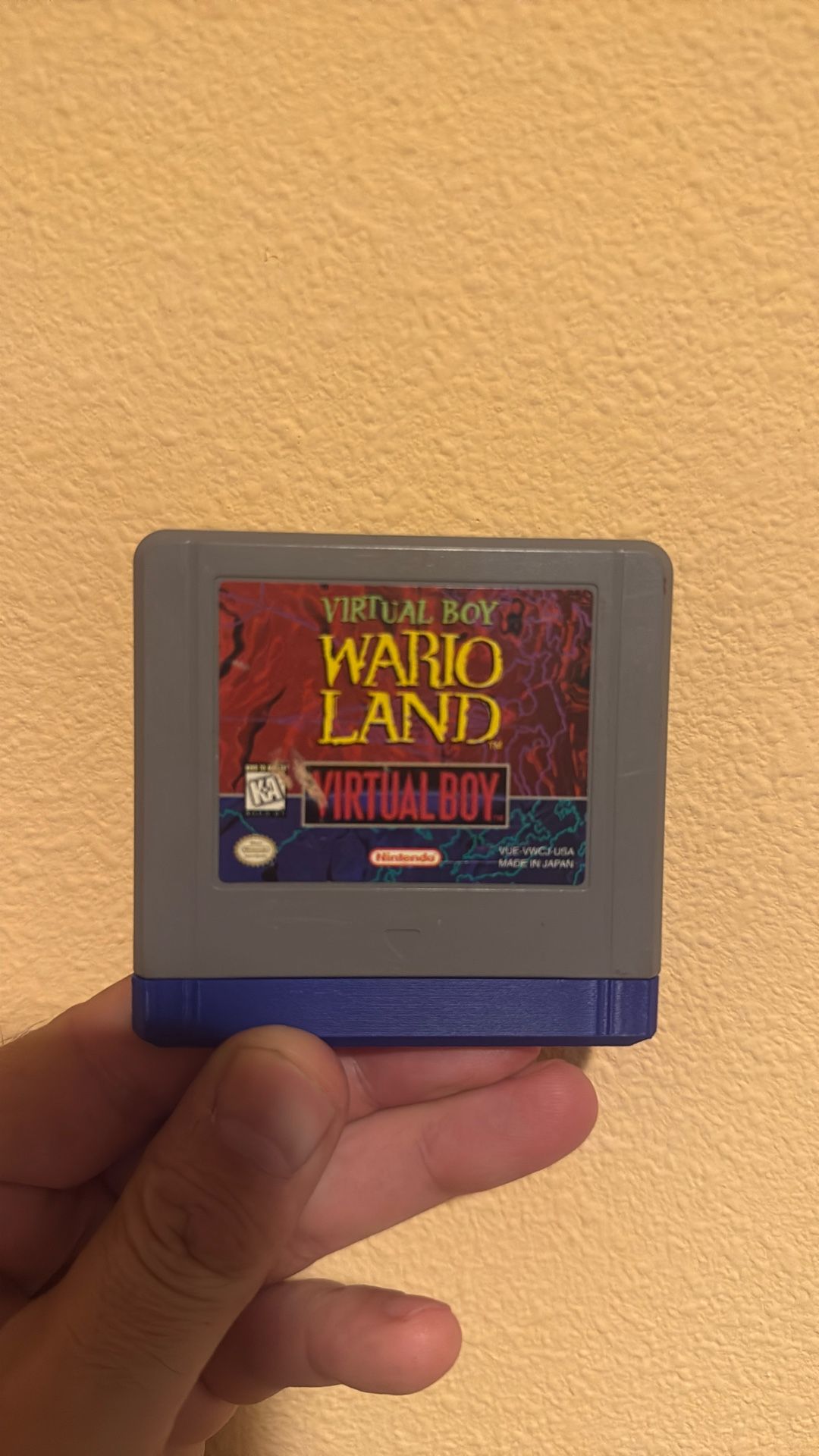 Nintendo virtual Boy Wario land 