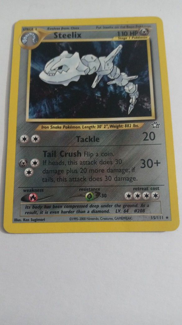 Steelix Pokemon Cards