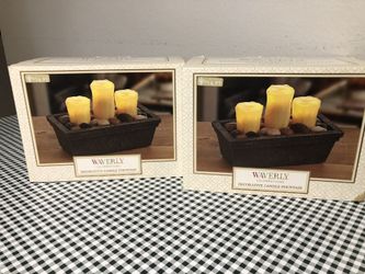 Decorative candle fountain $8 each