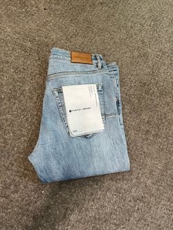 Purple jeans