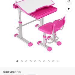 Brand New Kids Desk Pink