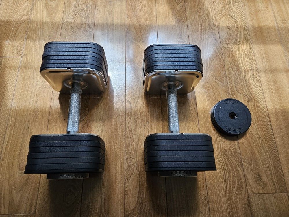 Ironmaster 75 LB Dumbbell Set + Micro Plates