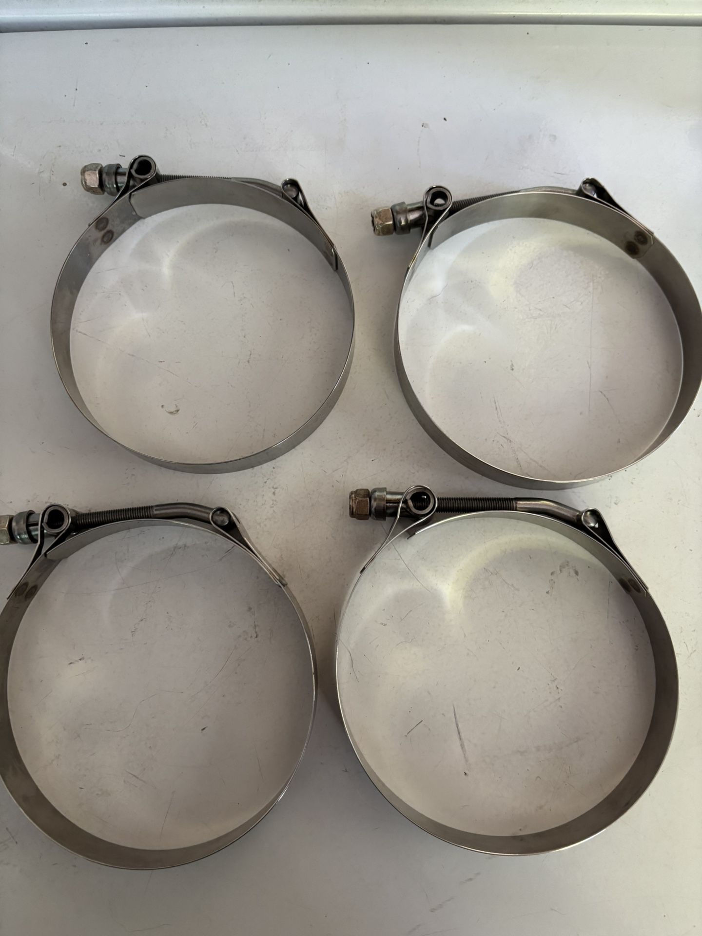 Mpi Aircraft Grade Hose Clamps 4 Inch