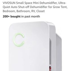 Vivosun Mini Dehumidifier 