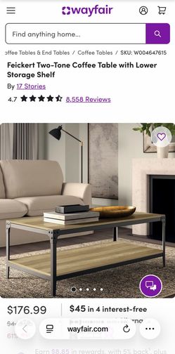 Rustic Oak Coffee Table & 2 End Tables – Matching 3-Piece Set