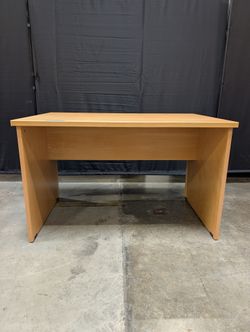 Light Birch Veneer Desk