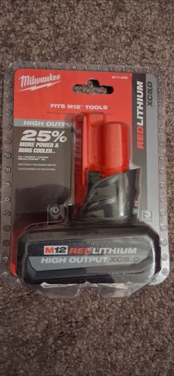 Milwaukee M12 5.0Ah Battery