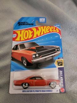 Hot Wheels Fast & Furious 1970 Custom Plymouth Road Runner
