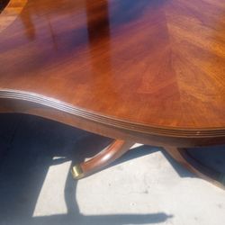 VINTAGE classic Dinning Table.  Solid.