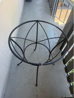 Antique outdoor table