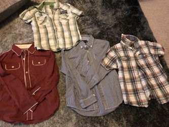 Boys Dress Collared Shirts size 10/12