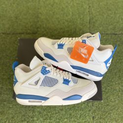 Jordan Military Blue 4s 