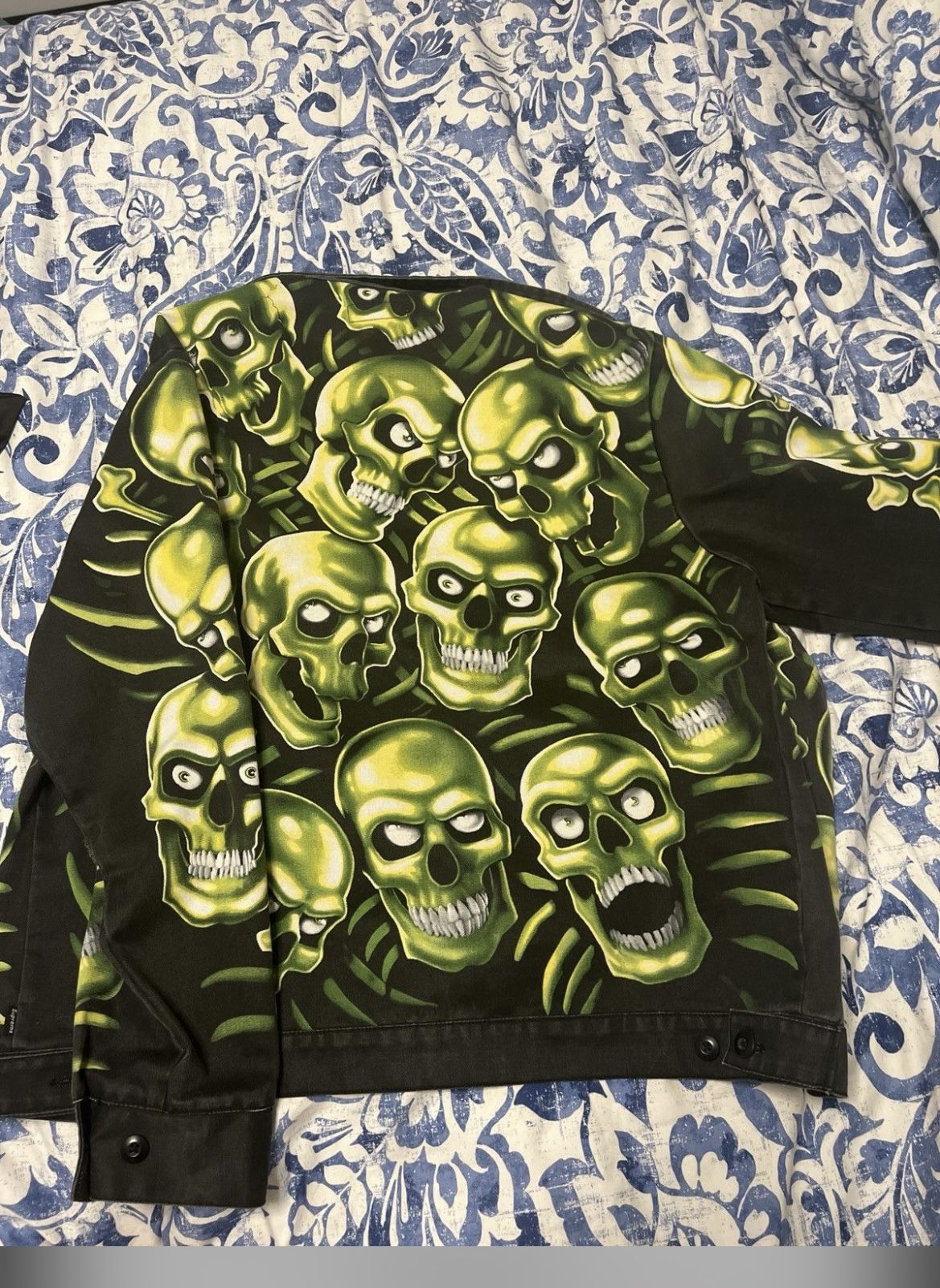 Supreme Pile work Skull jacket