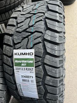 33/1250/20 Kumho Road Venture RT TIRES NEW