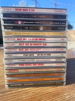 80s Rock Pop Rap CD’s