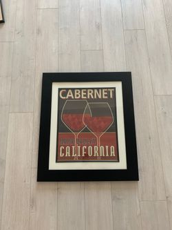 Wall Art “Cabernet Napa Valley California”